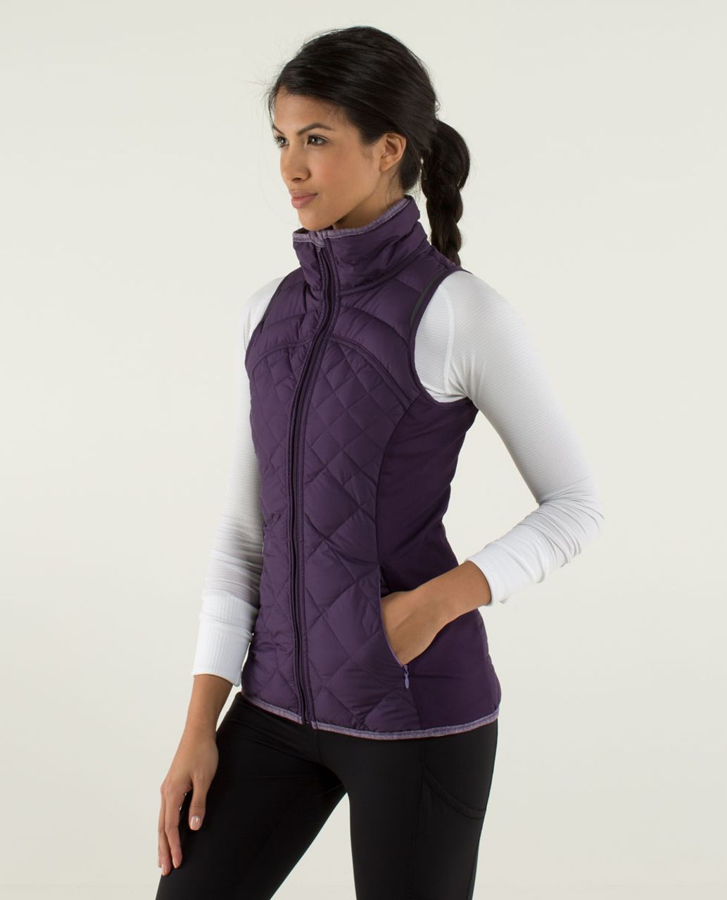 Lululemon Fluff Off Vest - Deep Zinfandel - lulu fanatics