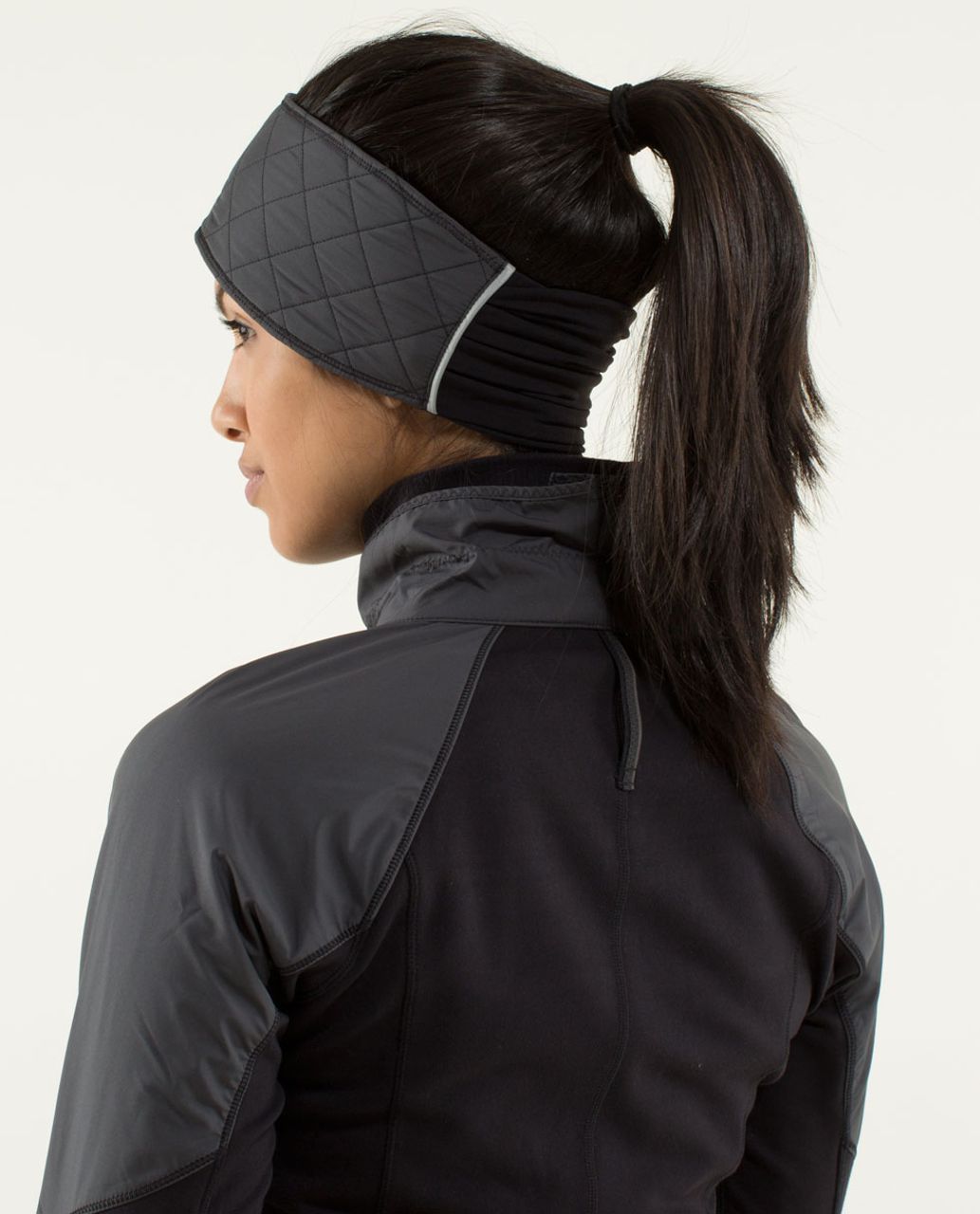 Lululemon Fluff Off Run Earwarmer - Black - lulu fanatics