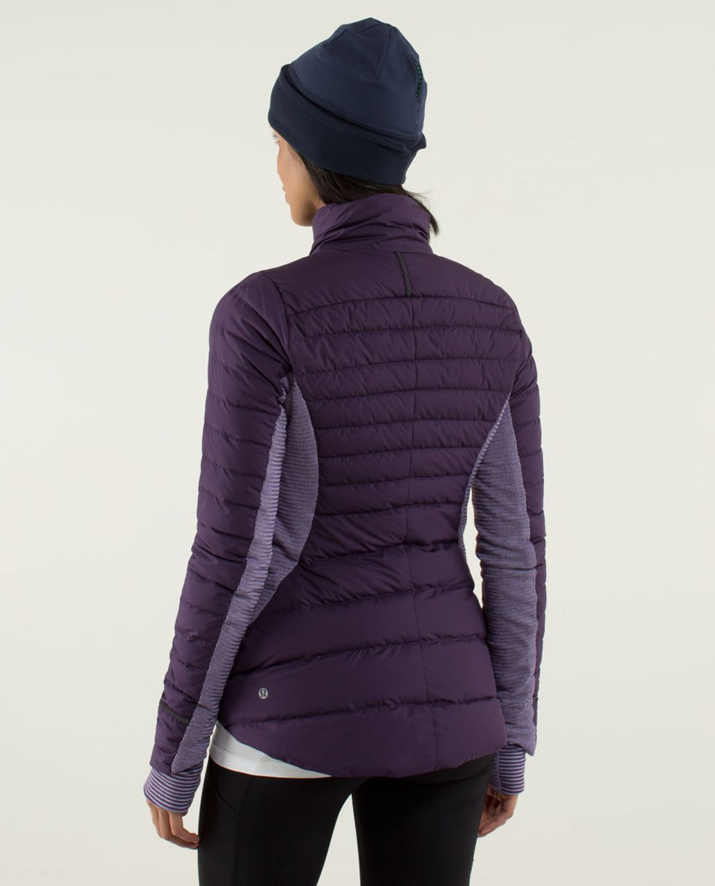 Lululemon Fluff Off Jacket - Deep Zinfandel / Mini Check Pique Deep Zinfadel