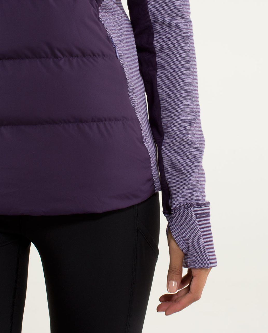 Lululemon Fluff Off Pullover - Deep Zinfandel / Mini Check Pique Deep  Zinfadel - lulu fanatics