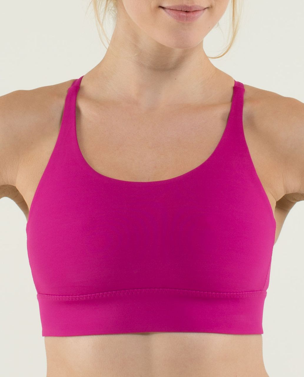 Lululemon Yeah Yoga Bra - Raspberry