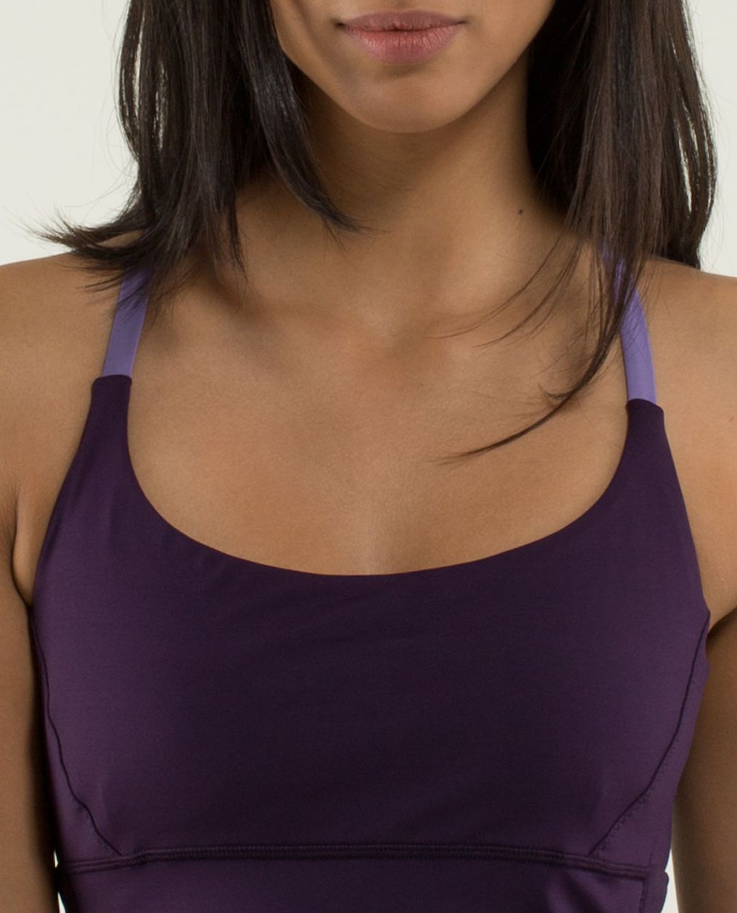 Lululemon Yeah Yoga Tank - Deep Zinfandel / Winter Orchid