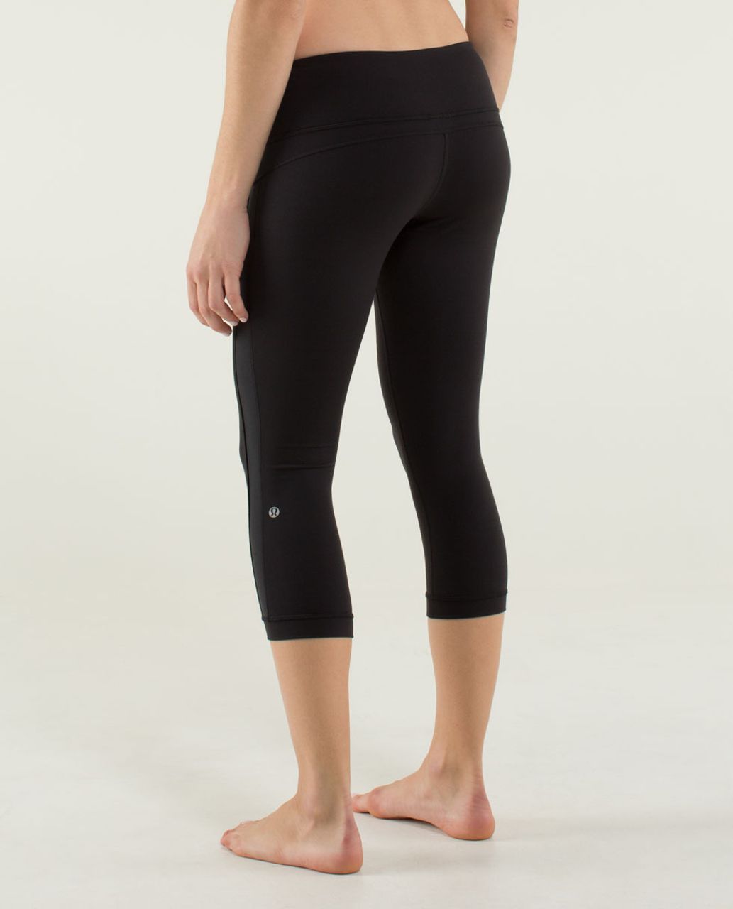 Lululemon Yeah Yoga Crop *Full-On Luon - Black