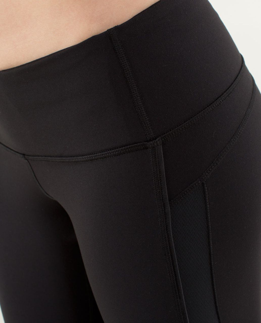 Lululemon Yeah Yoga Crop *Full-On Luon - Black