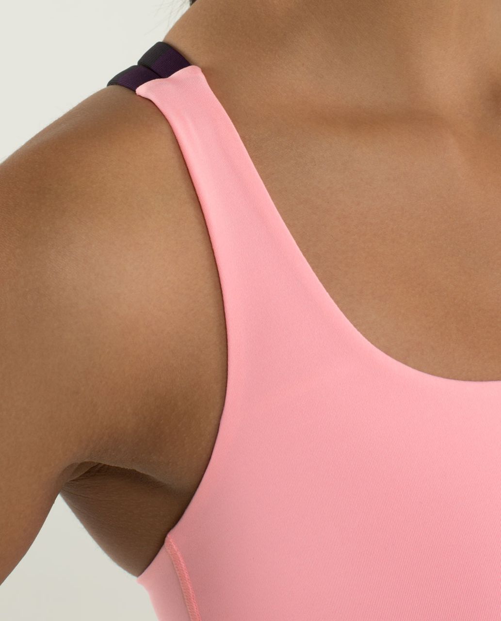 Lululemon Energy Bra - Bleached Coral / Guava Lava / Assorted Stripe Bleached Coral