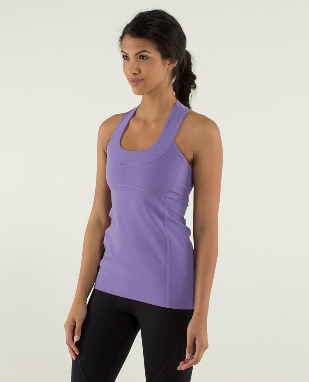 Lululemon Scoop Neck Tank *Luon Light - Pretty Pink - lulu fanatics