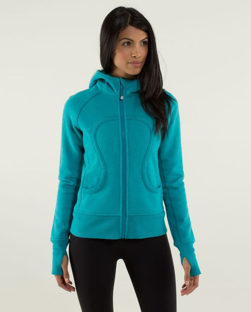 lululemon athletica, Tops, Lululemon Scuba Iv Size 4 Heathered Nocturnal  Teal