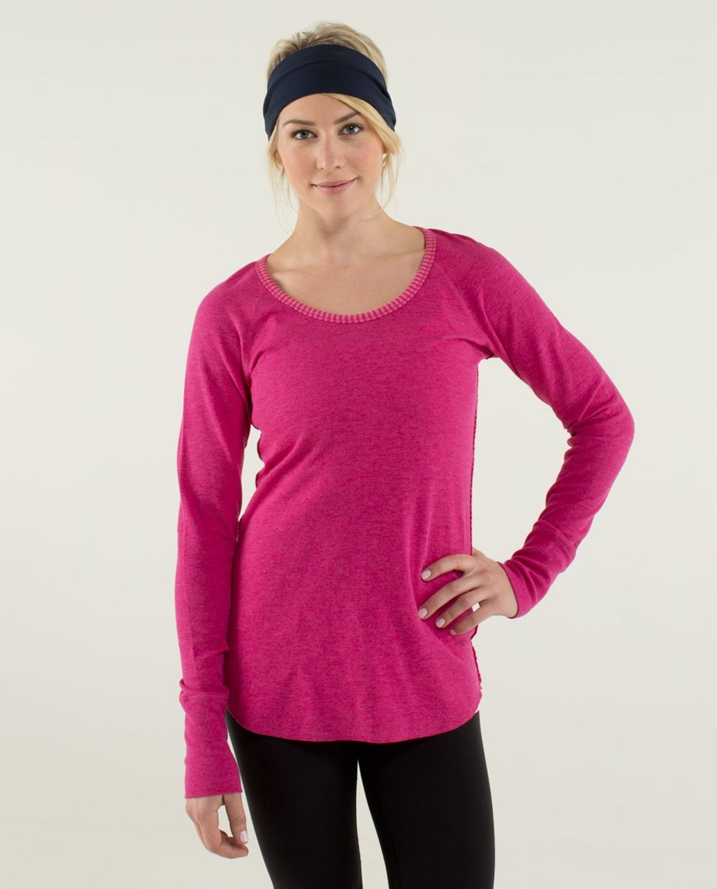 lululemon open your heart long sleeve