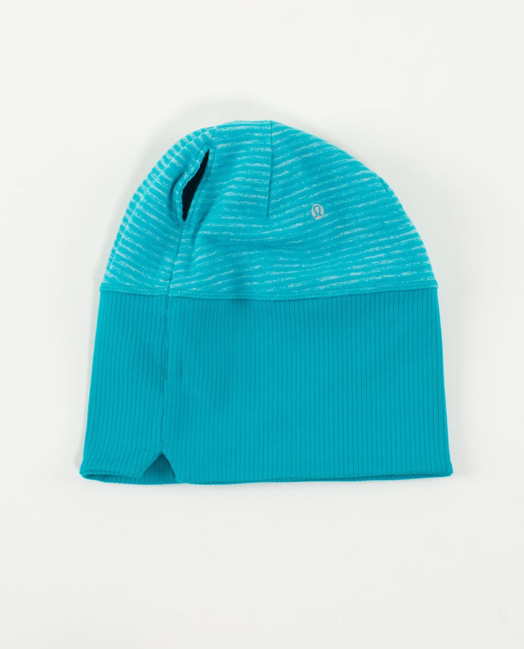 Lululemon Run With Me Toque - Mini Check Pique Surge Heathered Surge