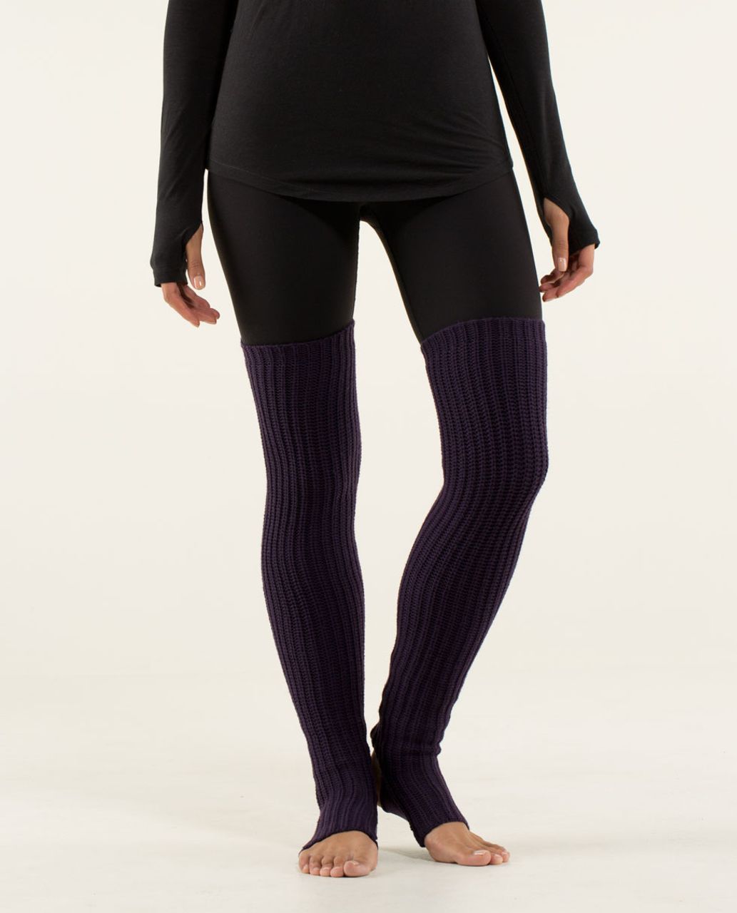 Lululemon Knit Happens Leg Warmers - Deep Zinfandel