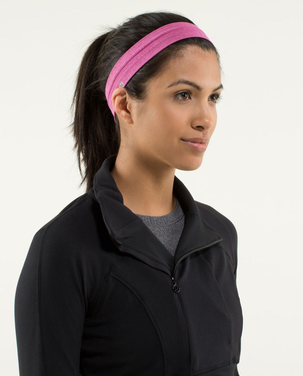 Lululemon Swiftly Headband - Heathered Raspberry