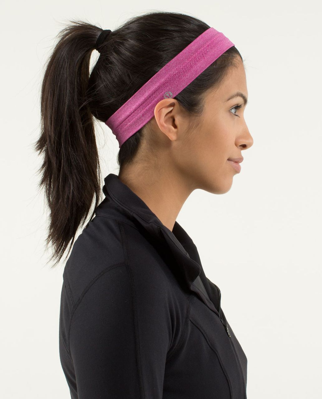 Lululemon Swiftly Headband - Heathered Raspberry