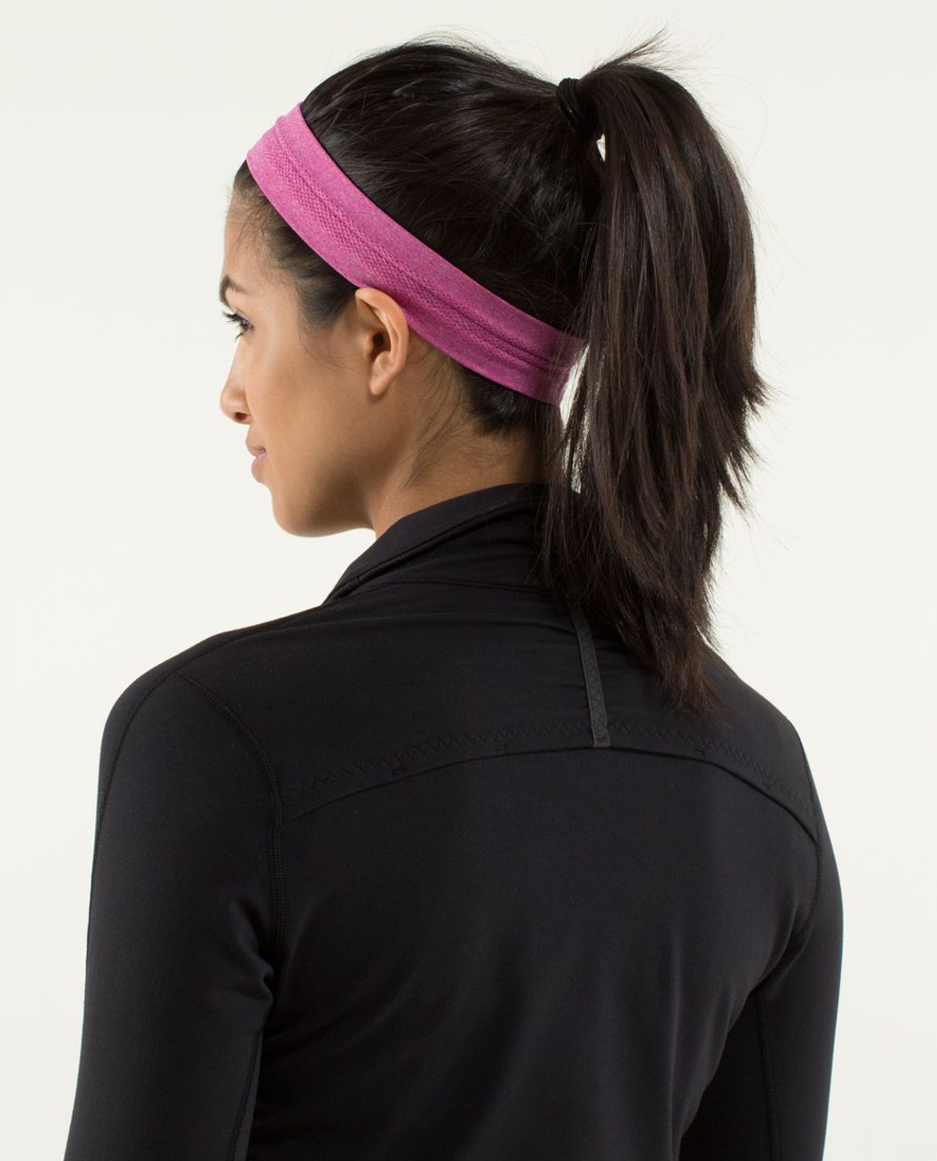 Lululemon Swiftly Headband - Heathered Raspberry