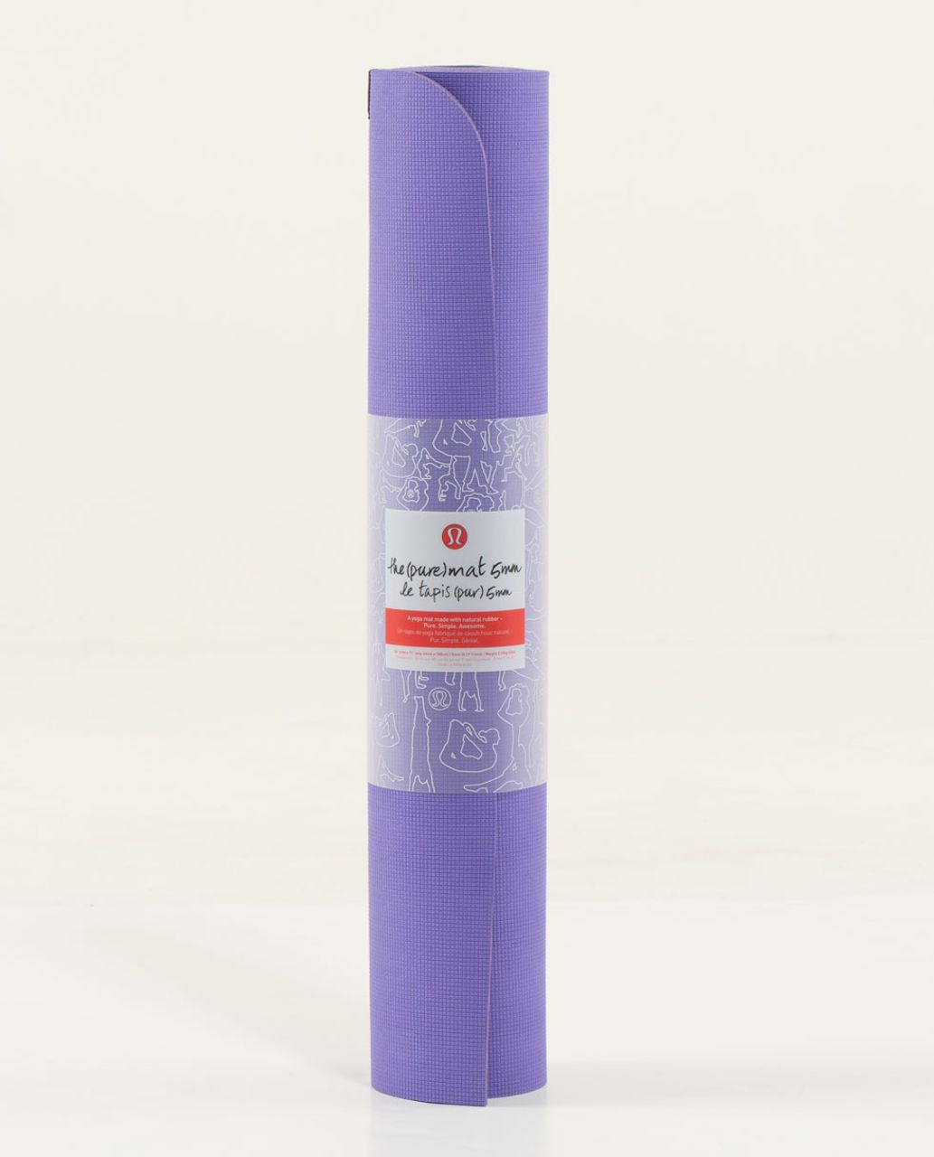 Lululemon The Pure Mat 5mm - Winter Orchid