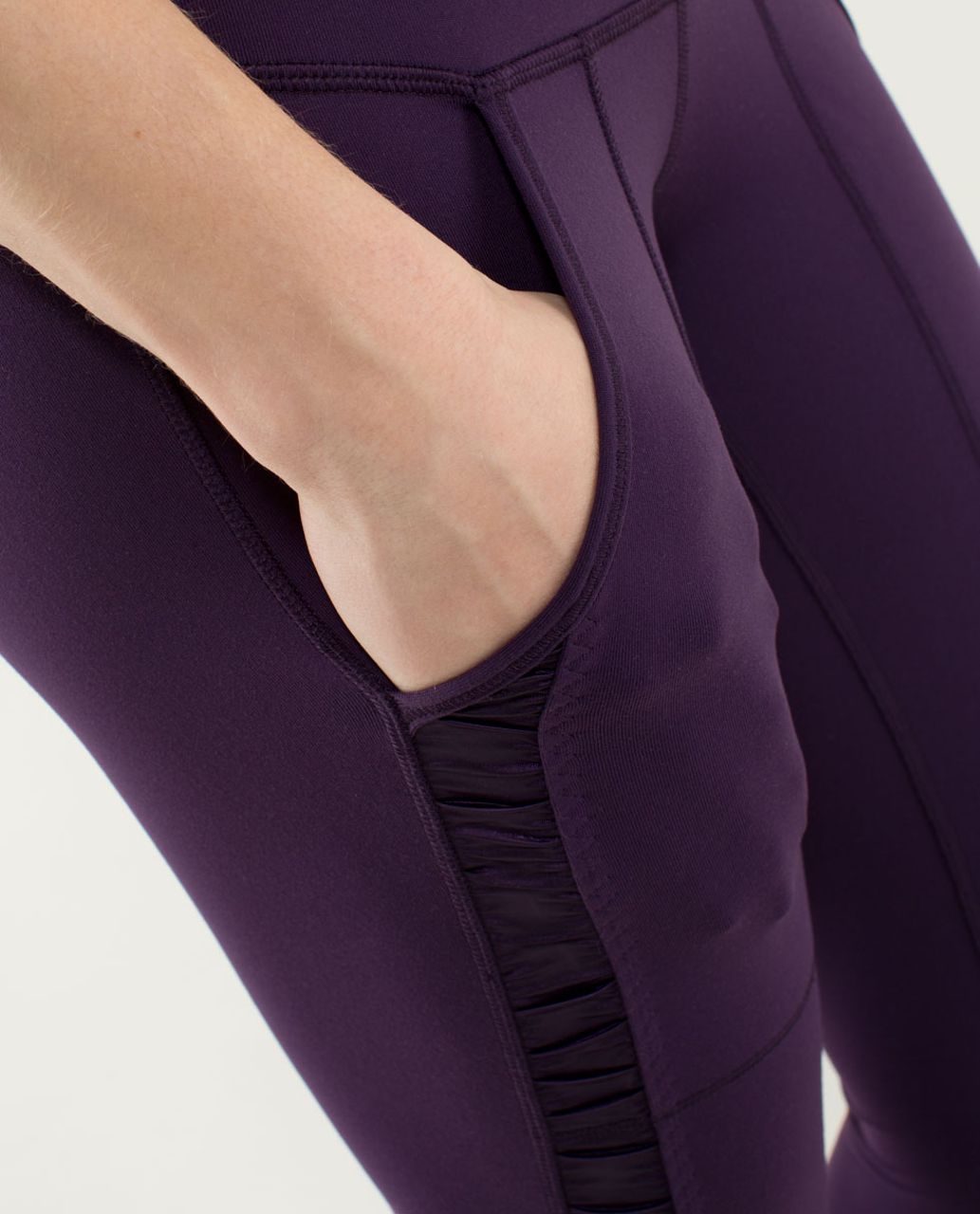 Lululemon Practice Daily Pant - Deep Zinfandel