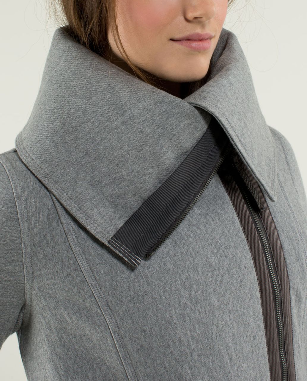 Lululemon Virasana Blanket Wrap - Heathered Medium Grey / Silver Spoon / Heathered Medium Grey