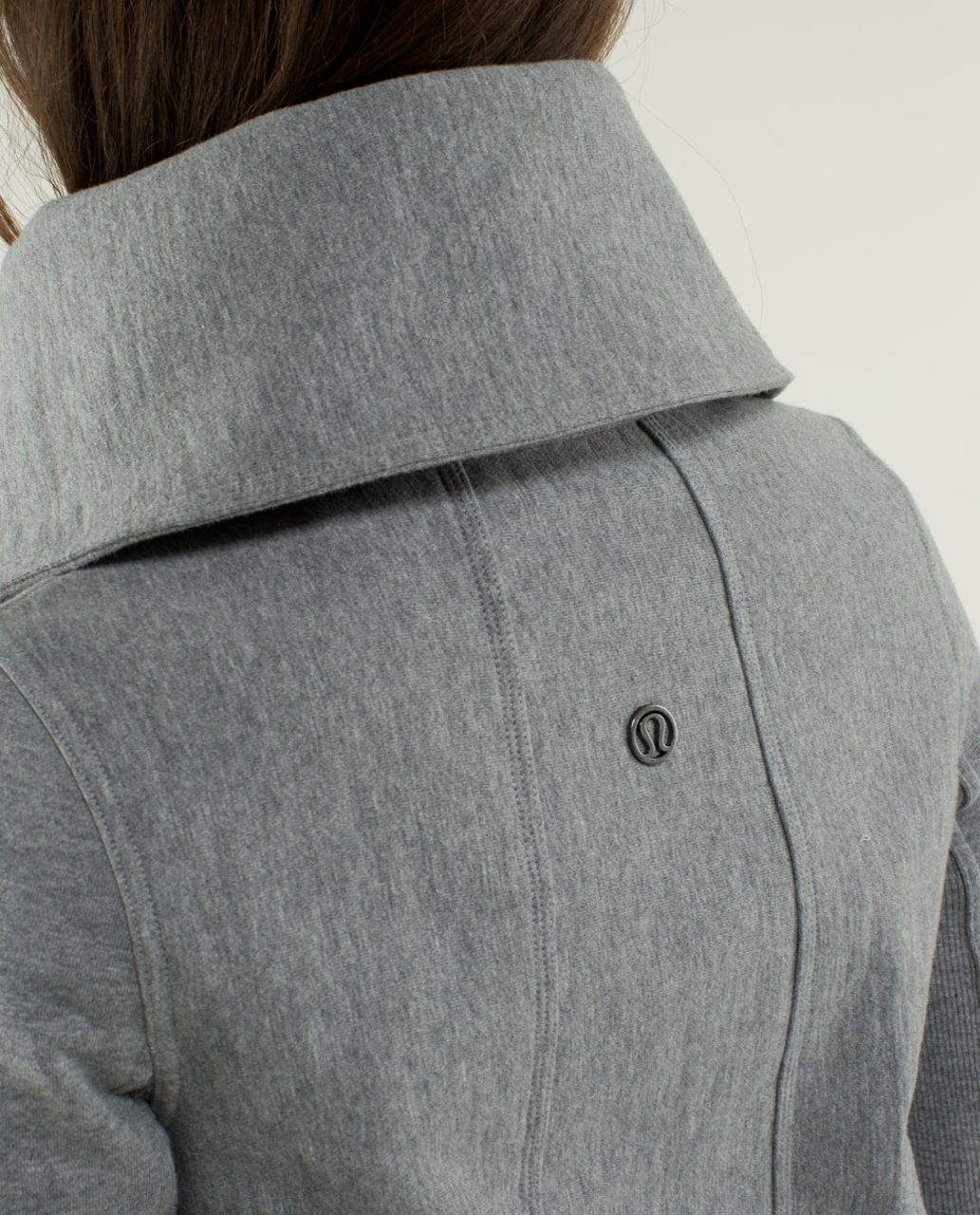 Lululemon Virasana Blanket Wrap - Heathered Medium Grey / Silver Spoon / Heathered Medium Grey