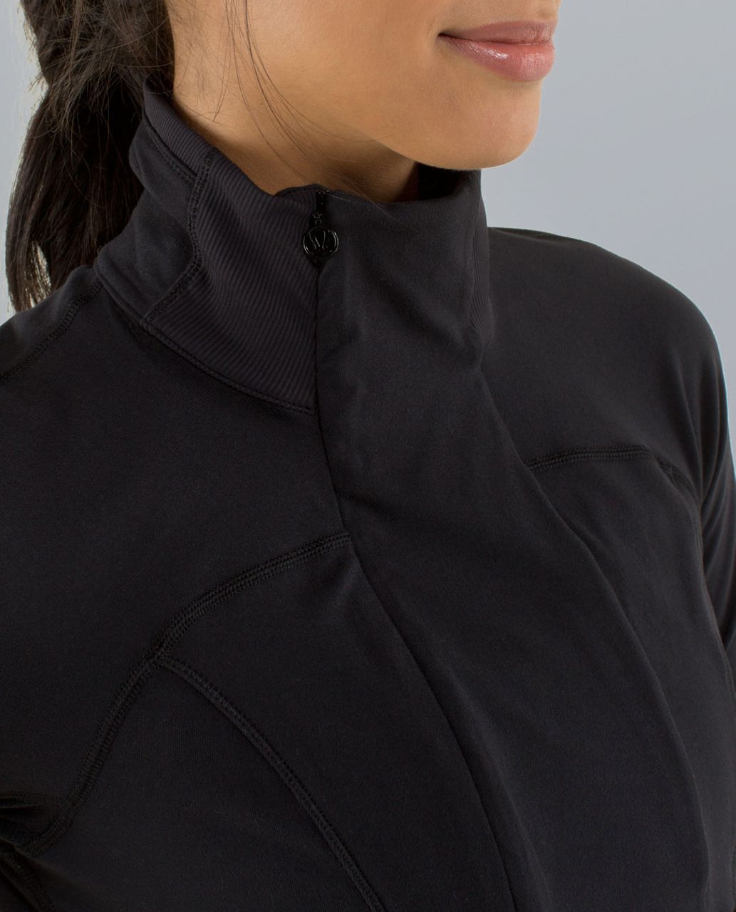 Lululemon Base Runner 1/2 Zip - Black