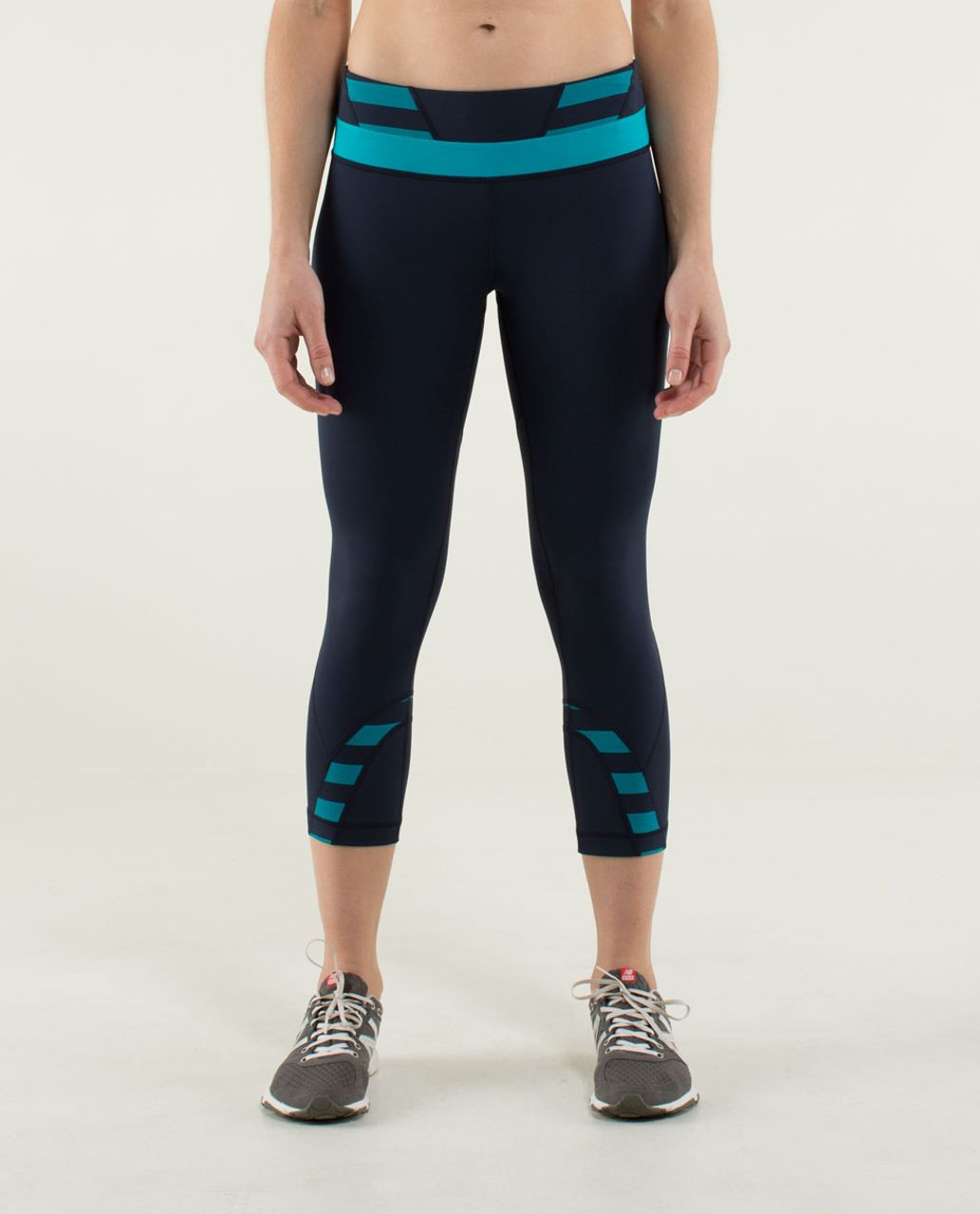 Lululemon Run: Inspire Crop II - Inkwell / Quilt Winter 13-20 / Micro Macro  Stripe Surge - lulu fanatics