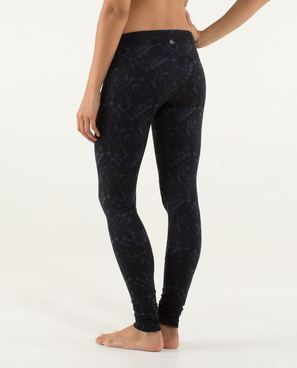 Lululemon Wunder Under Pant *Laser-Cut (Roll Down) - Inkwell - lulu  fanatics