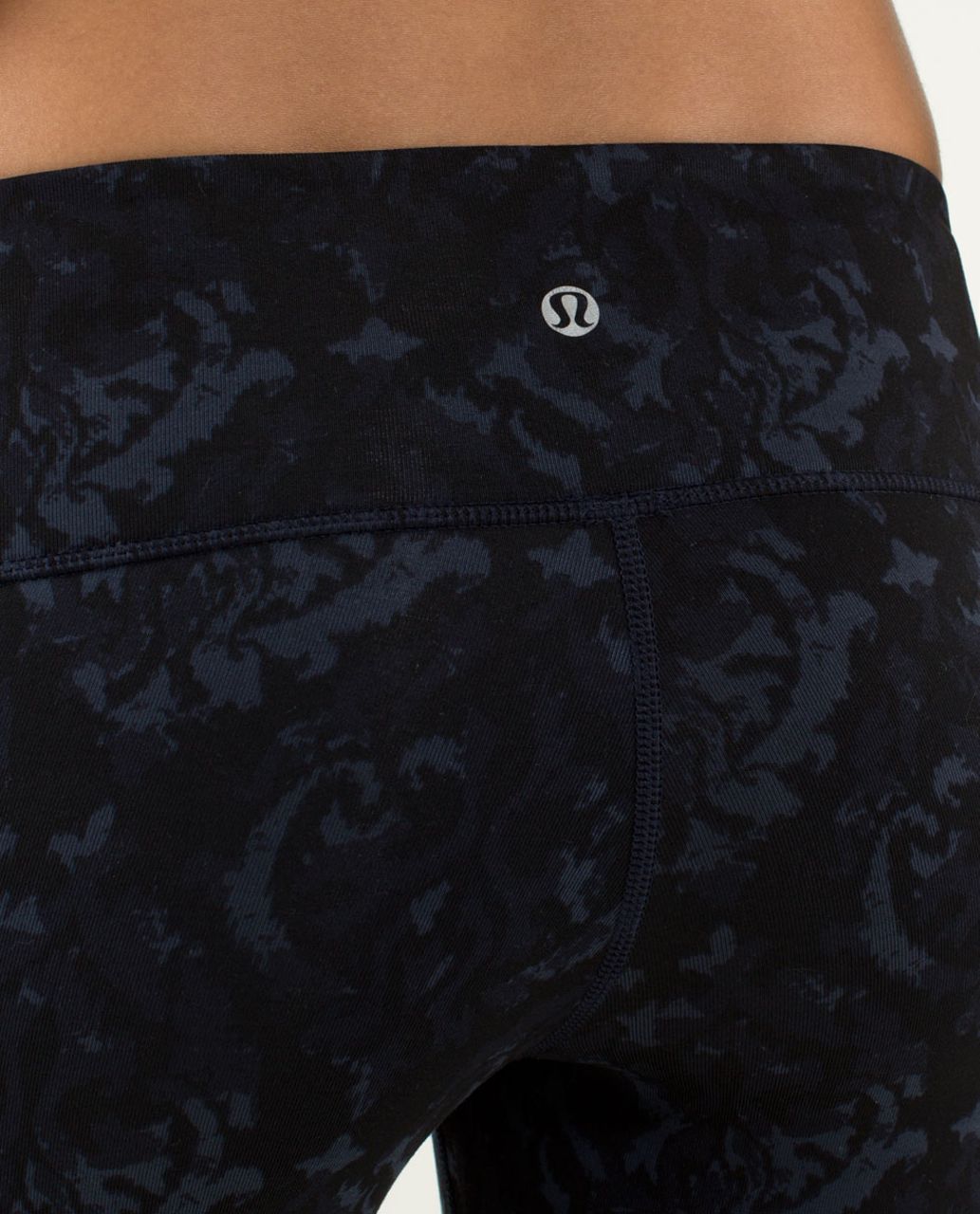 Lululemon Wunder Under Pant - Beautiful Baroque Inkwell / Micro Macro Stripe Surge