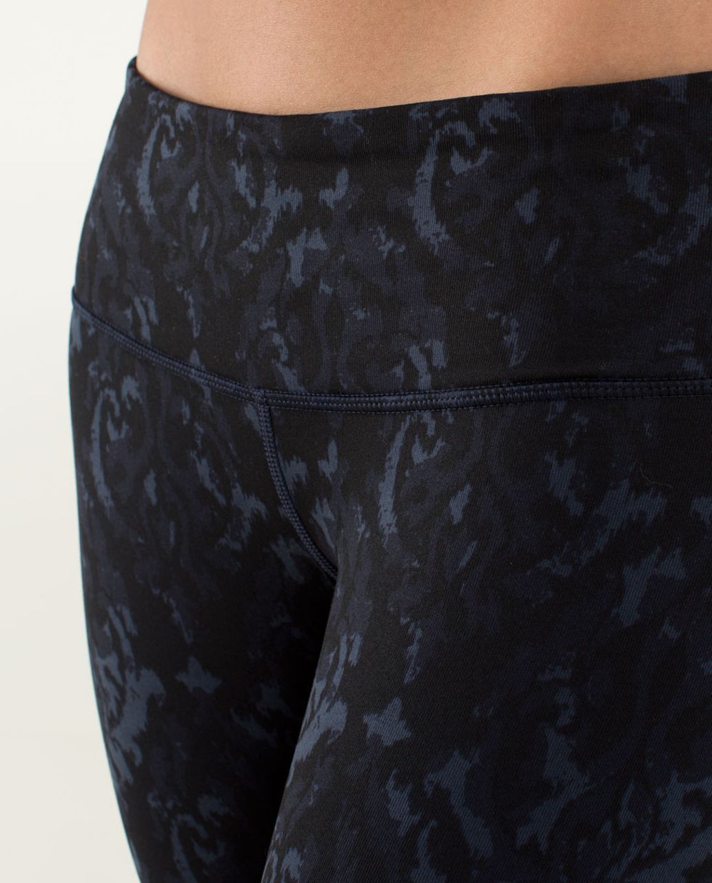 Lululemon Wunder Under Pant - Beautiful Baroque Inkwell / Micro Macro Stripe Surge