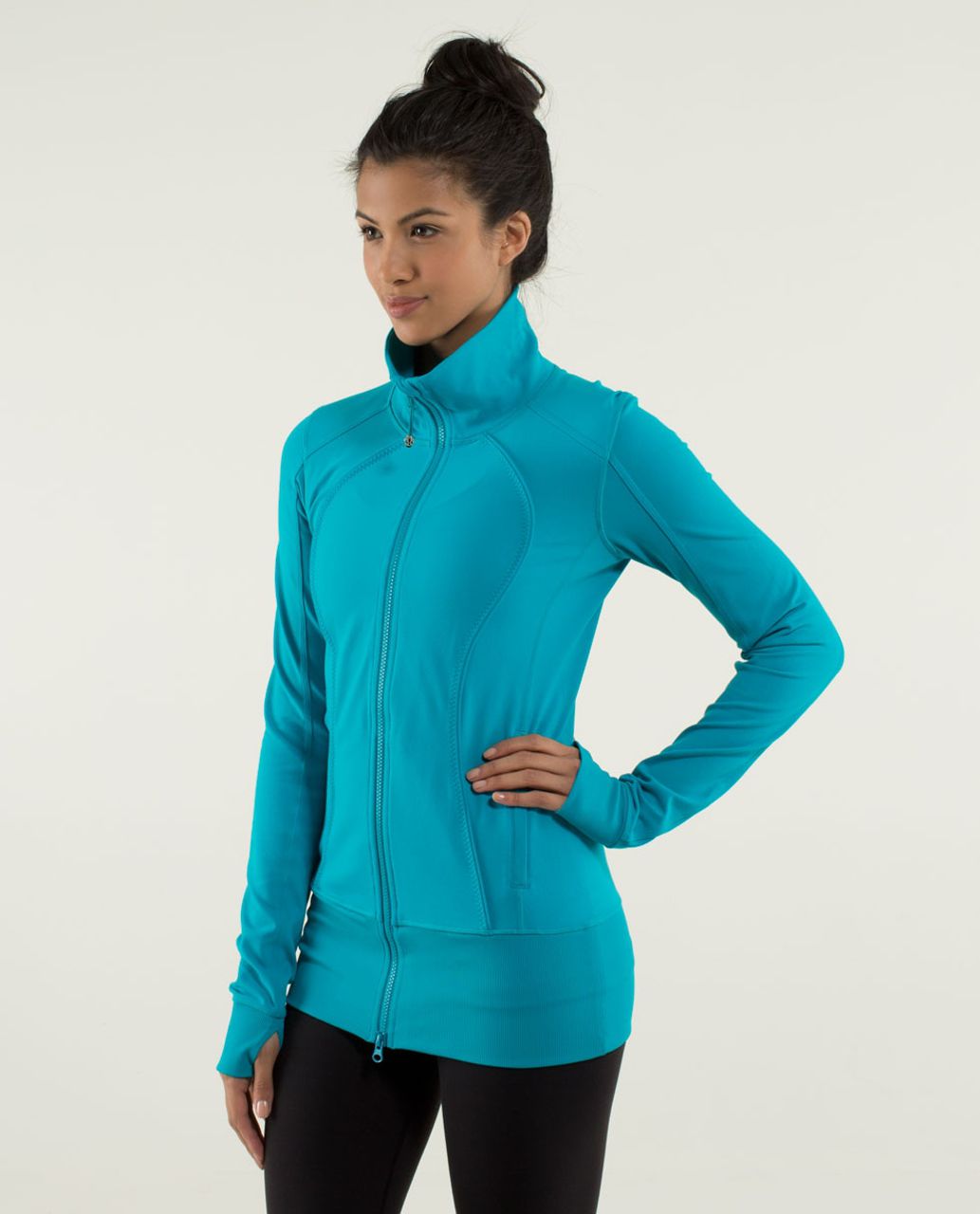 Lululemon Athletica Jacket D1~size 4 Blue & green. CB5