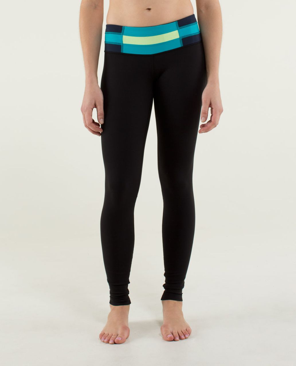 Lululemon Wunder Under Pant *Full-On Luon - Black / Quilt Winter 13-03