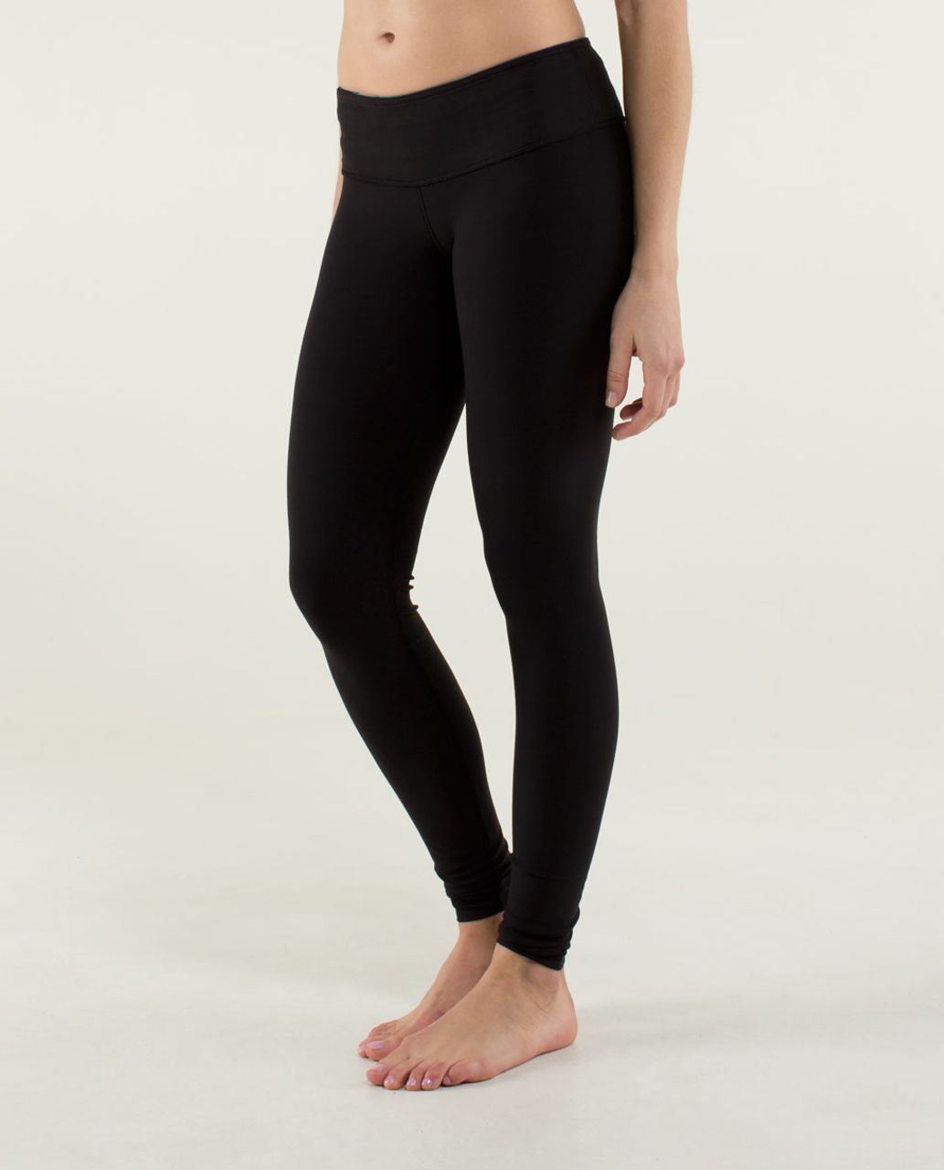 Lululemon Wunder Under Pant *Full-On Luon - Black / Quilt Winter 13-03