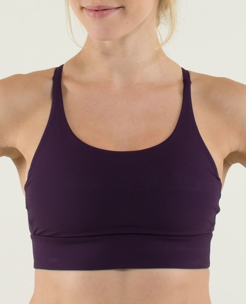 Lululemon Yeah Yoga Bra - Deep Zinfandel