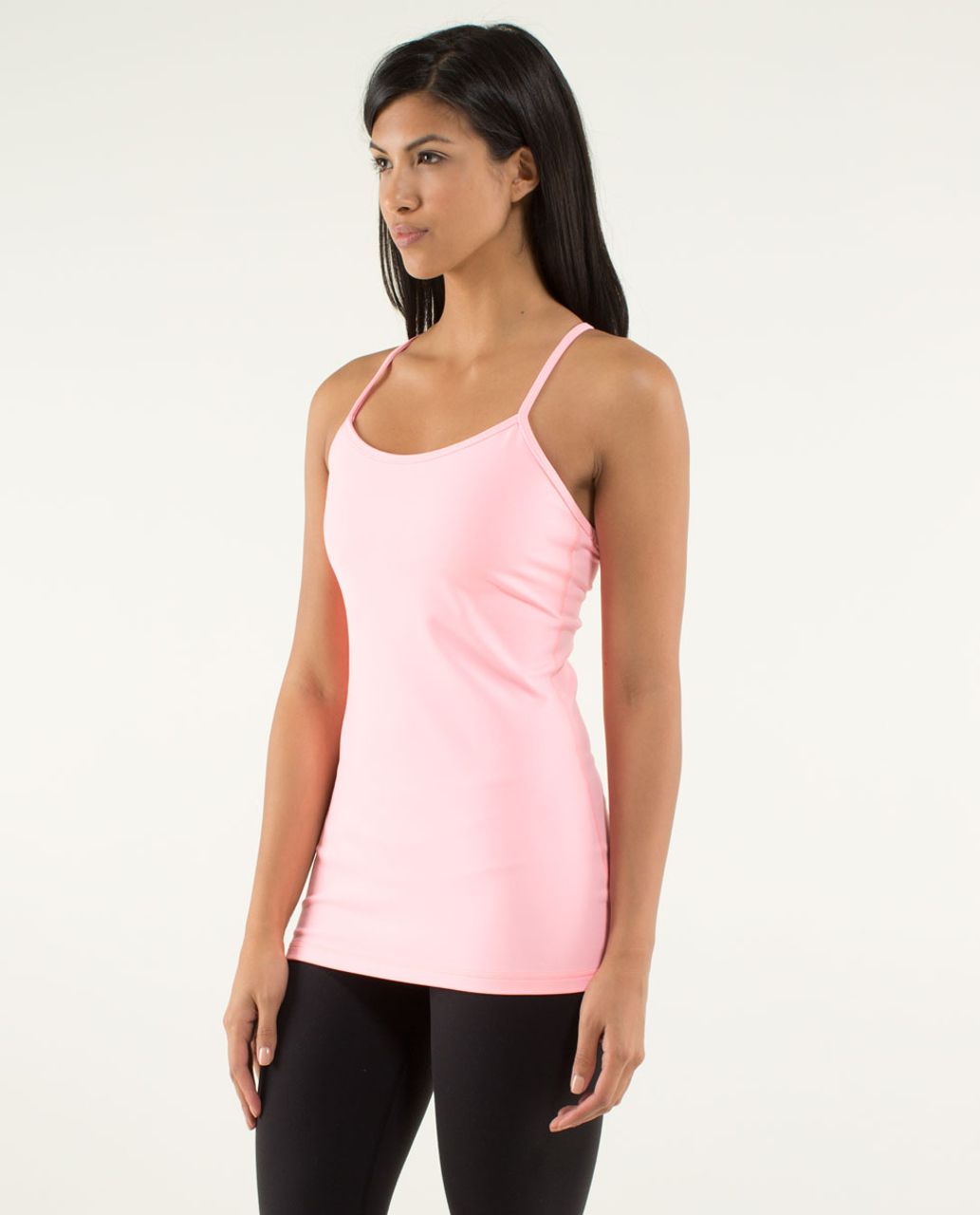 Lululemon Power Y Tank *Luon - Bleached Coral