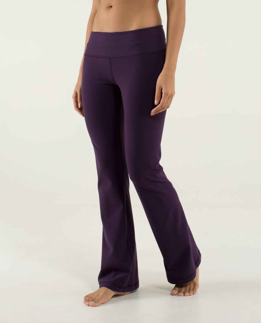 Lululemon Groove Pant (Regular) *Full-On Luon - Deep Zinfandel / Micro Macro Stripe Deep Zinfandel / Beautiful Baroque Black