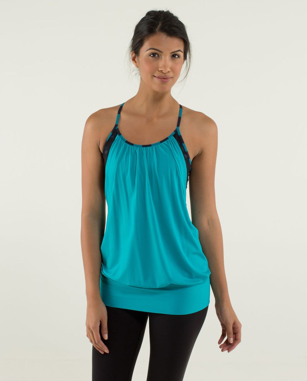 Lululemon No Limits Tank - Surge / Beautiful Baroque Inkwell / Micro Macro Stripe Surge