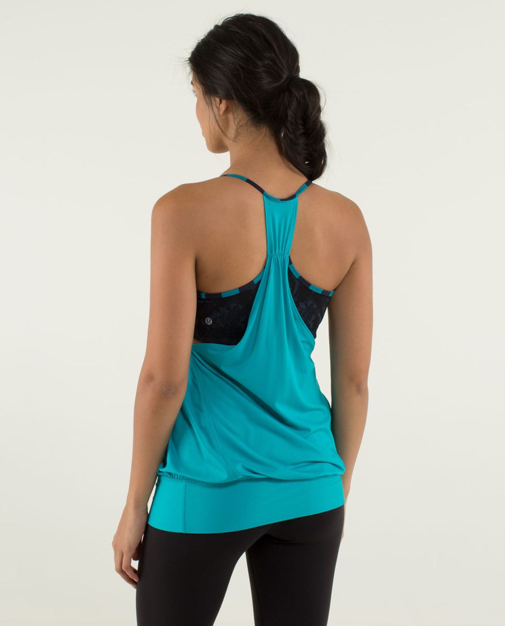 Lululemon Push Ur Limits Tank - Parallel Stripe Black White / Black - lulu  fanatics