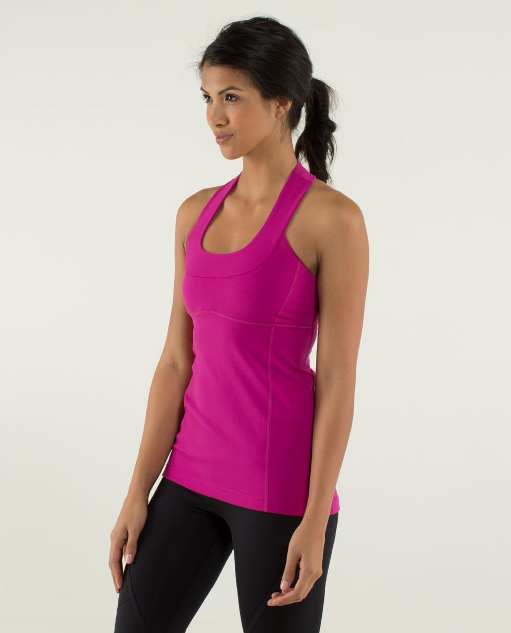 Lululemon Scoop Neck Tank *Luon - Raspberry