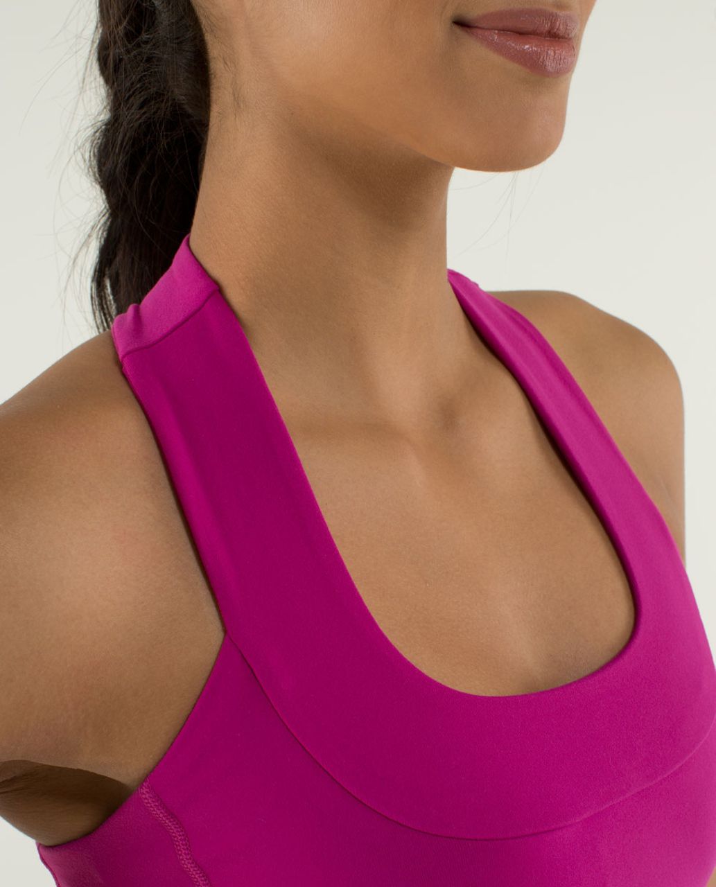 Lululemon Scoop Neck Tank *Luon - Raspberry