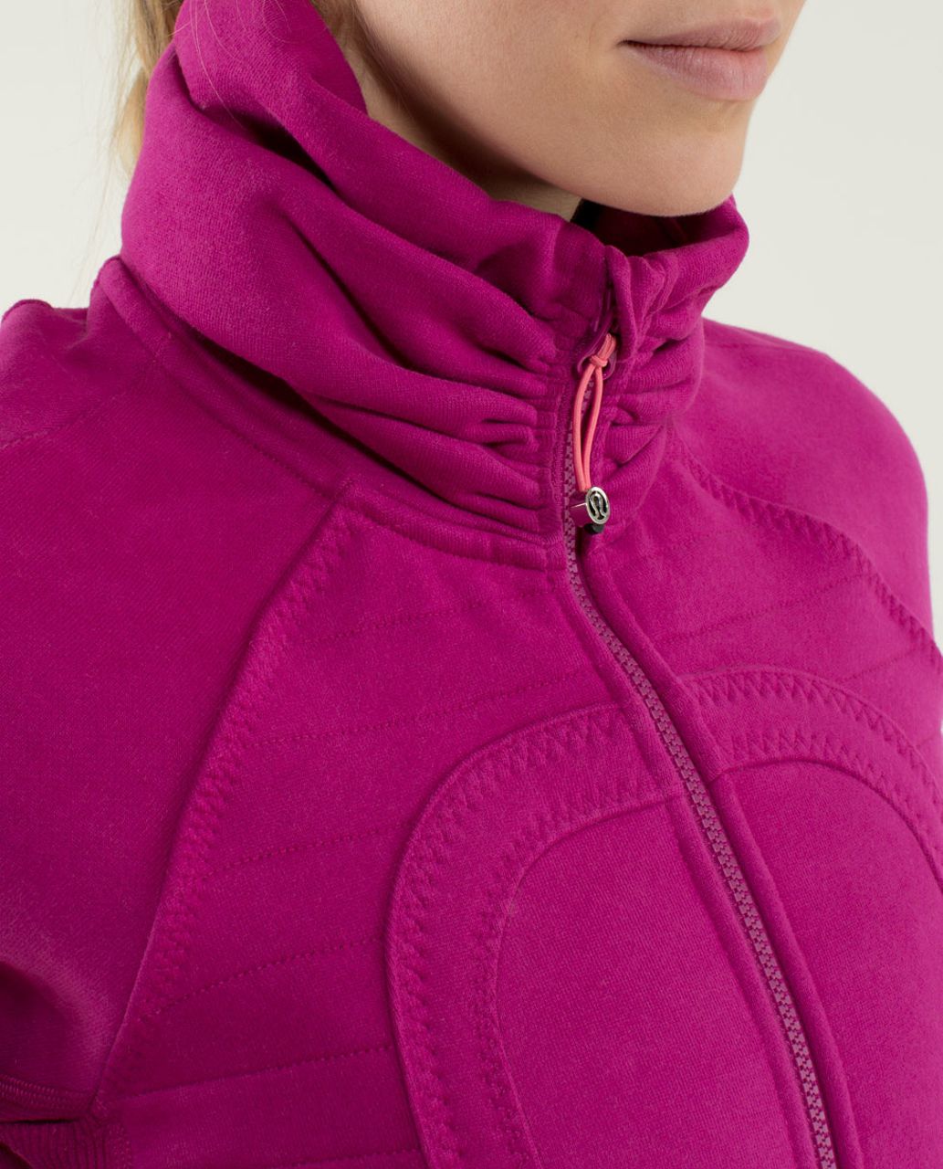 Lululemon Calm & Cozy Jacket - Raspberry / Guava Lava