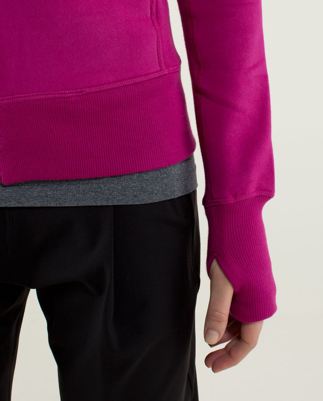 Lululemon Calm & Cozy Jacket - Raspberry / Guava Lava