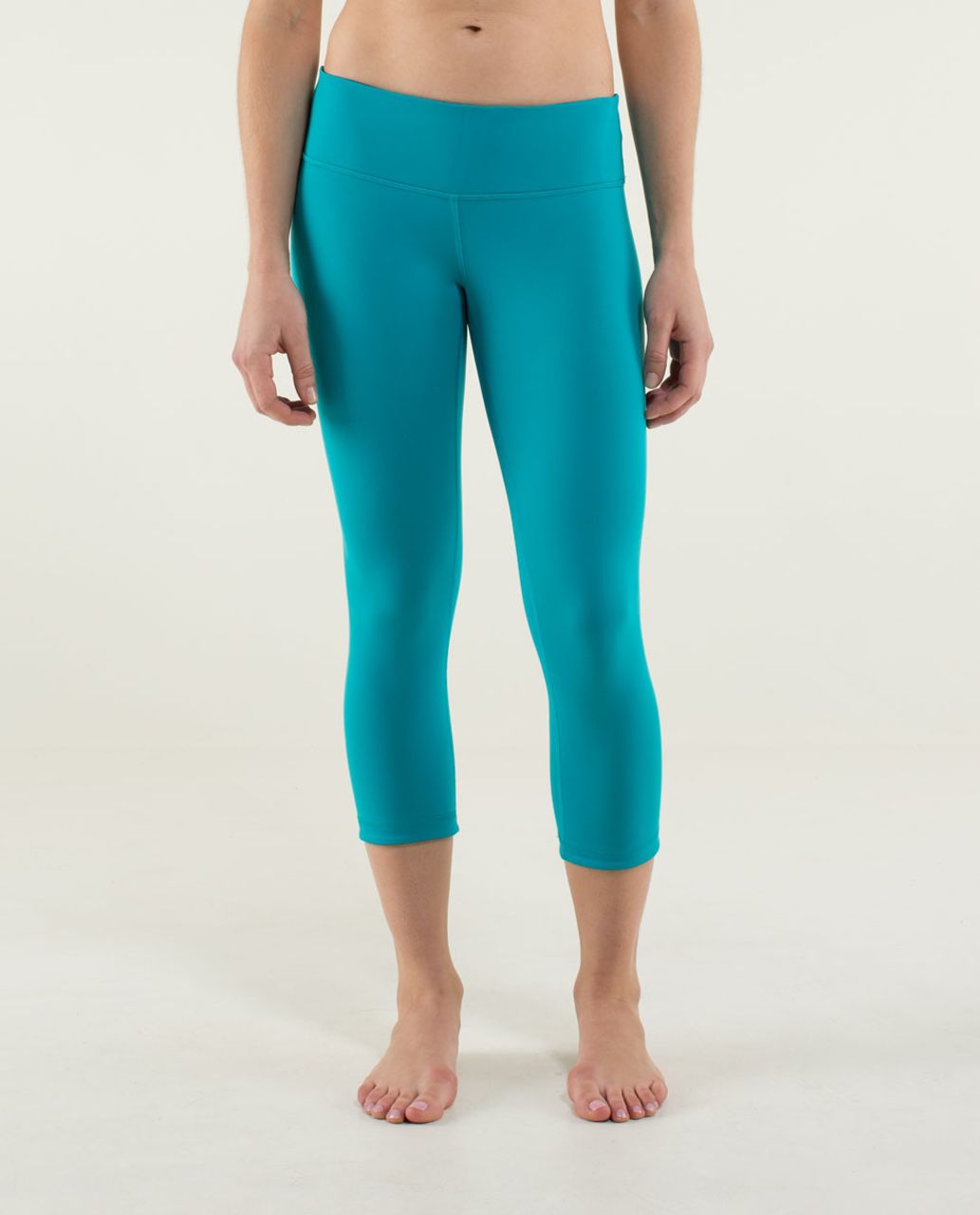 Lululemon Wunder Under Crop III (Reversible) - Hero Blue / Pipe Dream Blue  - lulu fanatics