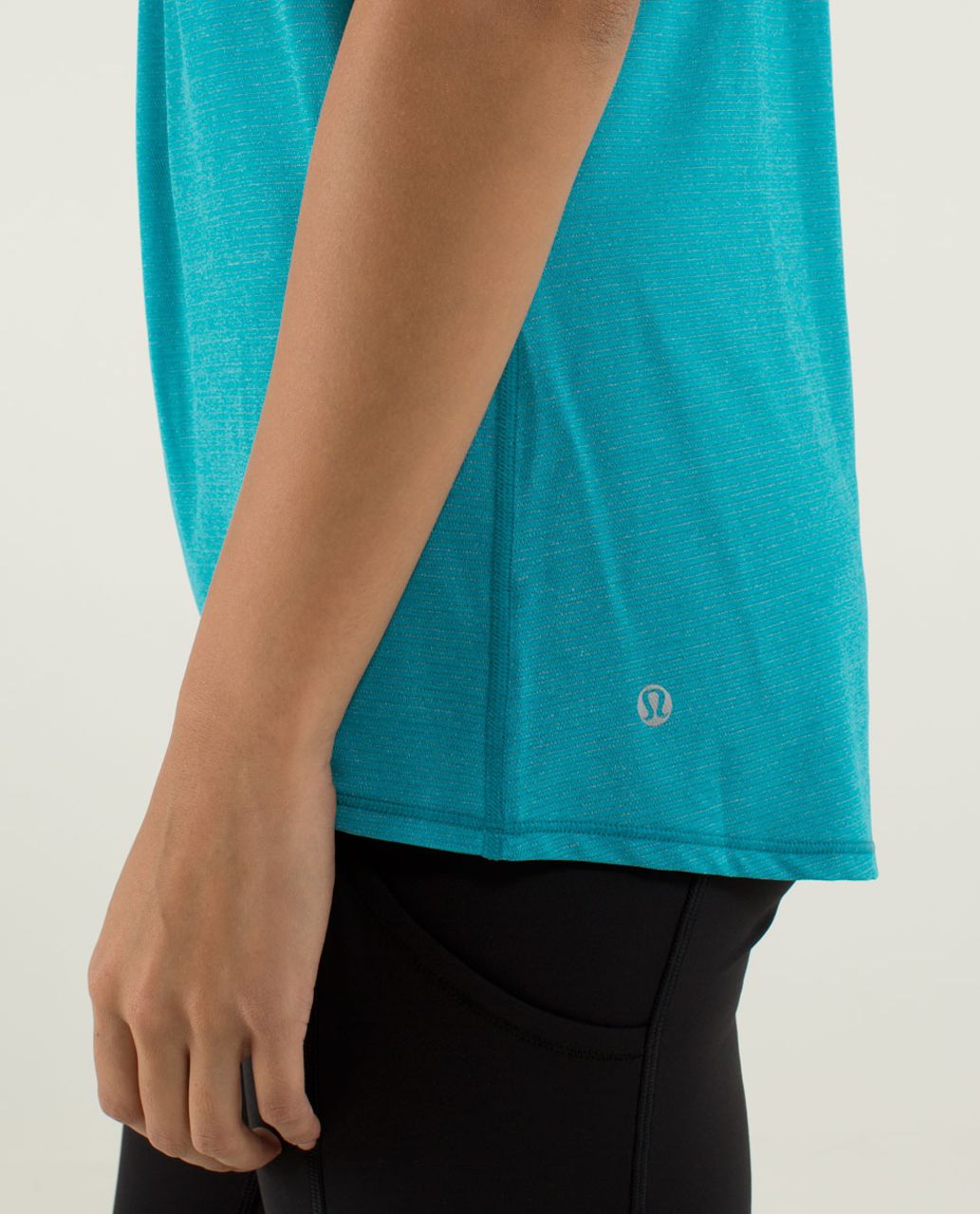 Lululemon 2-In-Run Tank - Surge / Micro Macro Stripe Surge