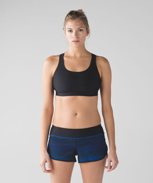 Lululemon Energy Bra (H2O) - Iced Wave White Black - lulu fanatics