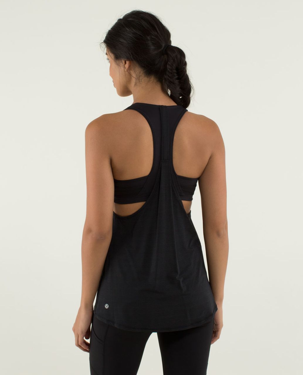 Lululemon 2-In-Run Tank - Black - lulu fanatics