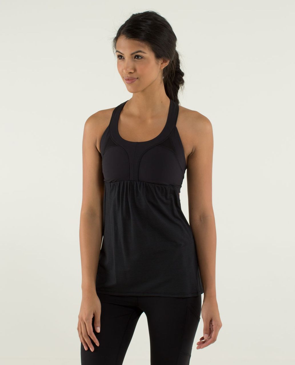 Lululemon 2-In-Run Tank - Black - lulu fanatics