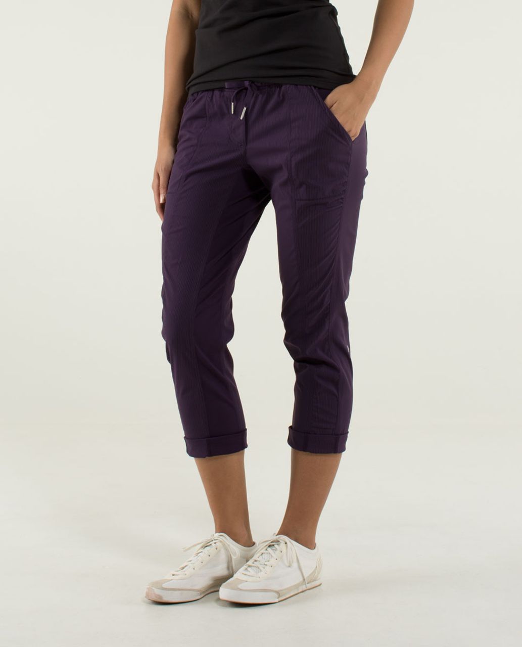 Lululemon Street To Studio Pant II - Deep Zinfandel - lulu fanatics