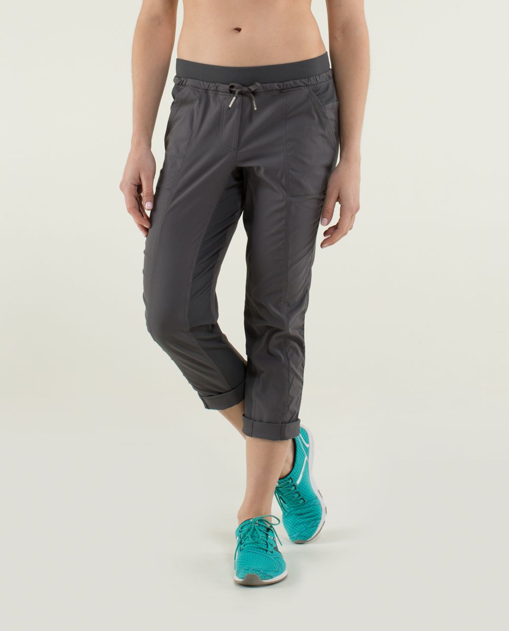 Lululemon Street To Studio Crop *No Liner - Soot Light