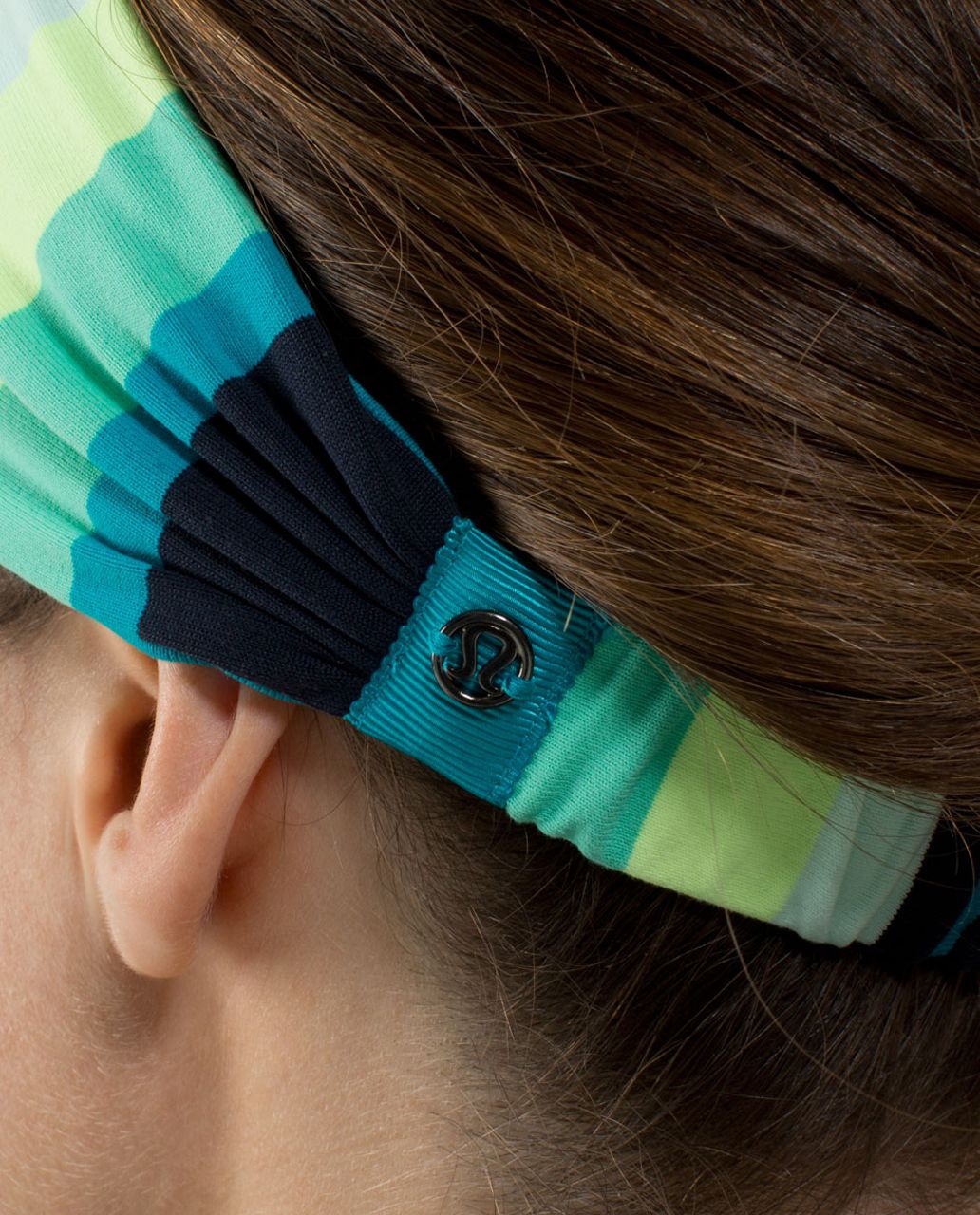 Lululemon Bang Buster Headband *Reversible - Assorted Stripe Surge / Surge