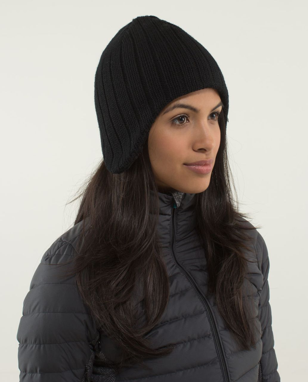 Lululemon Cozy Up Ear Flap Toque - Black