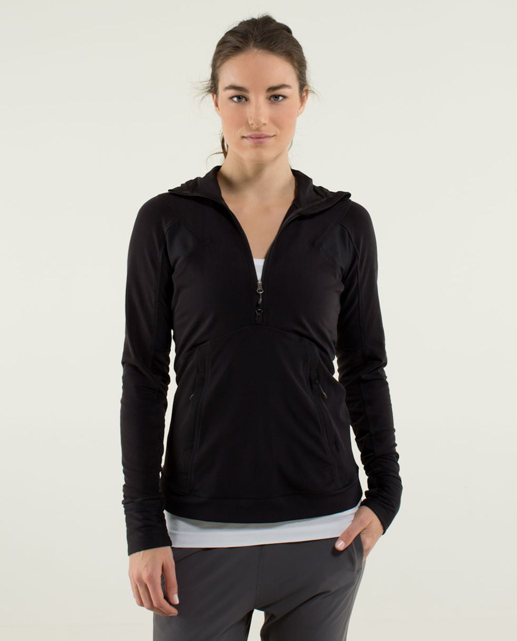 Lululemon Winter Sprinter Hoodie - Black - lulu fanatics