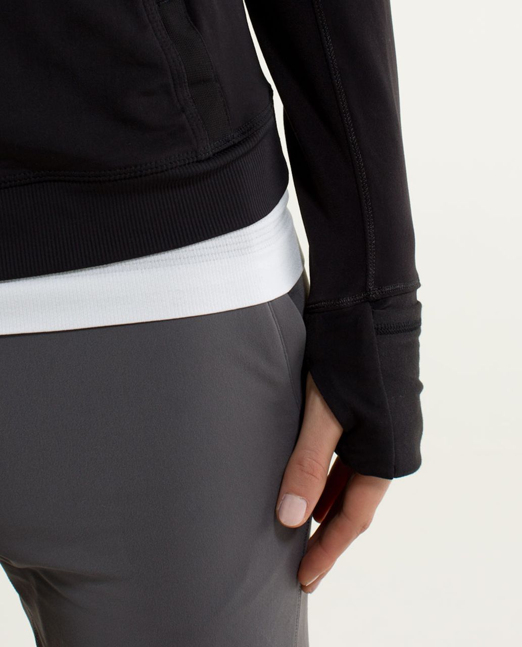 Lululemon Winter Sprinter Hoodie - Black - lulu fanatics