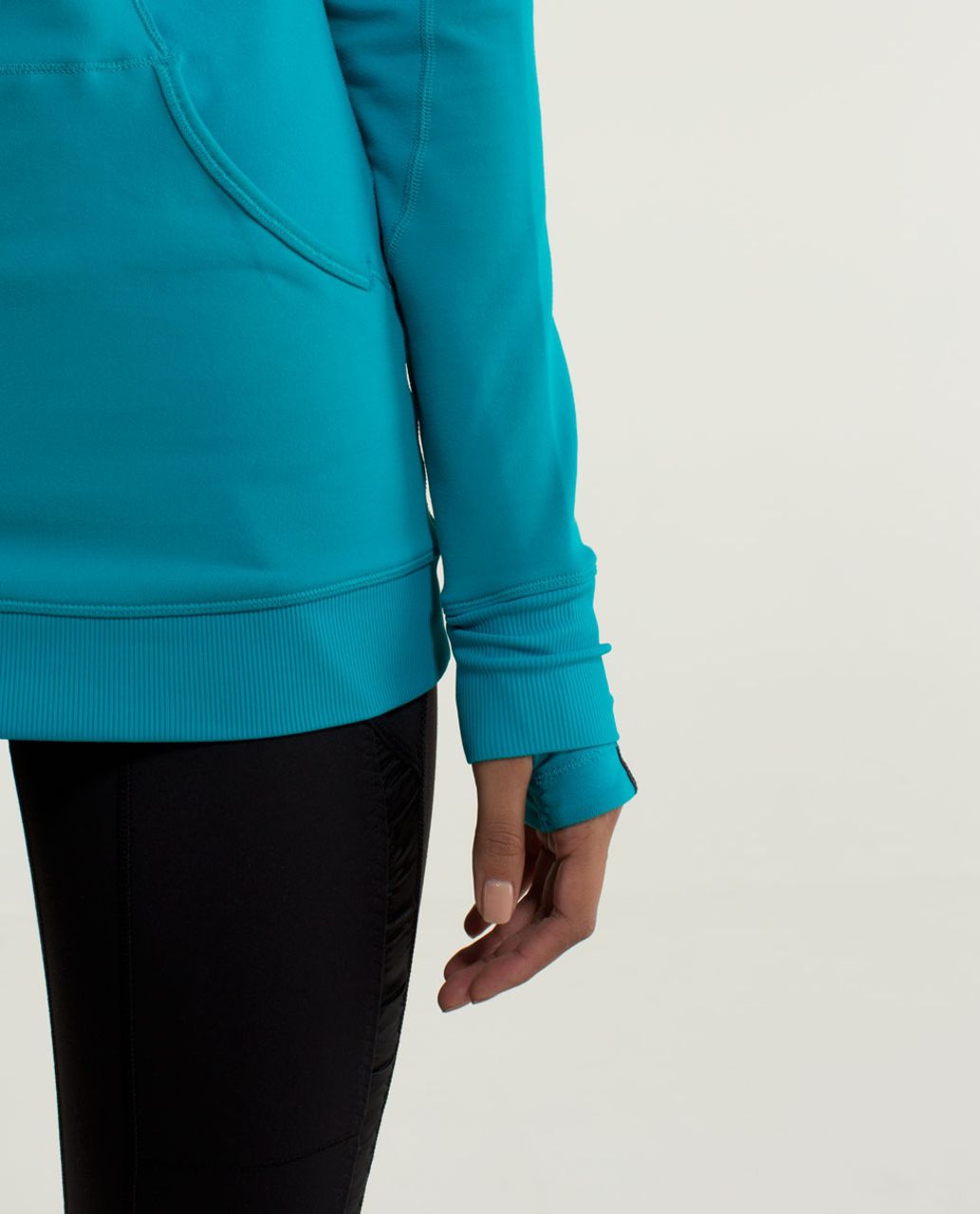 Lululemon Base Runner Hoodie - Half Micro Macro Surge / Surge